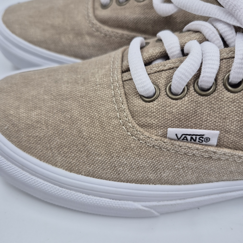Vans Tan Canvas Sneakers